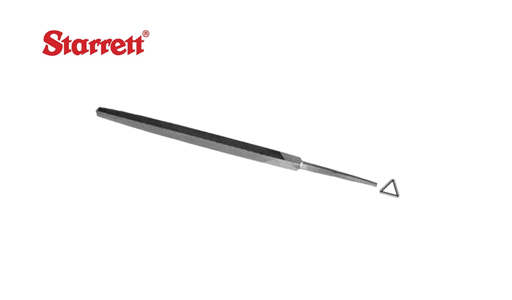 LIMA STARRETT TRIANG P/SERROTE DELGADA 4”