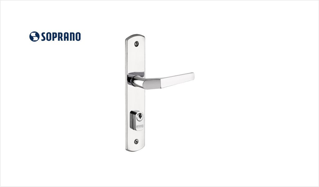 FECHADURA SOPRANO POP 4053 EXTERNA MAC RETA E26 CR