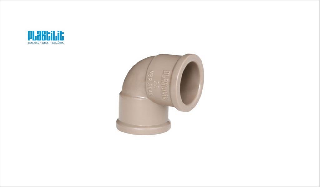 JOELHO PLASTILIT SOLD 90° 20MM