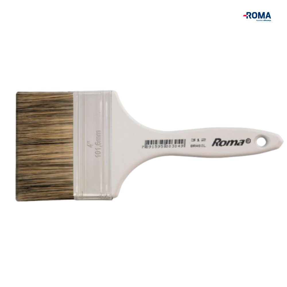 TRINCHA ROMA 312 CERDA SINTET GRIS 4”