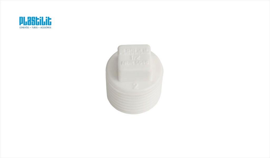 PLUG PLASTILIT ROSC DR 1/2” BR