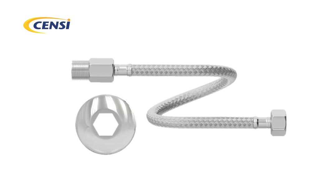 ENGATE CENSI SD MCH/FM ACO INOX FLEX 40CM