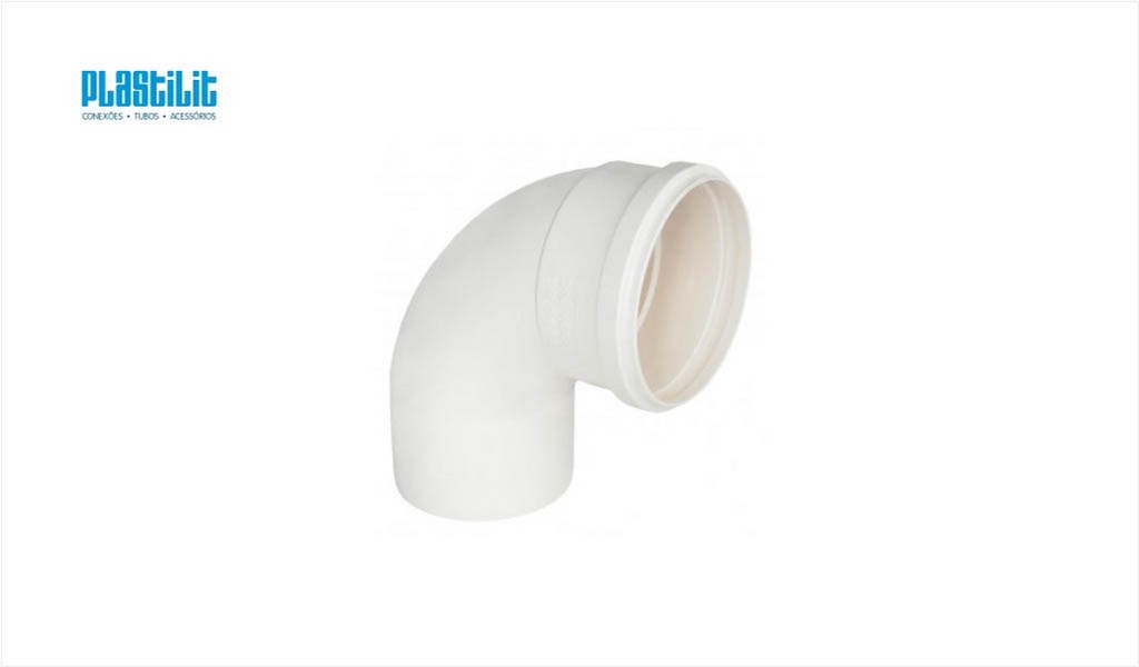 CURVA PLASTILIT ESG 90° 100MM PRIM