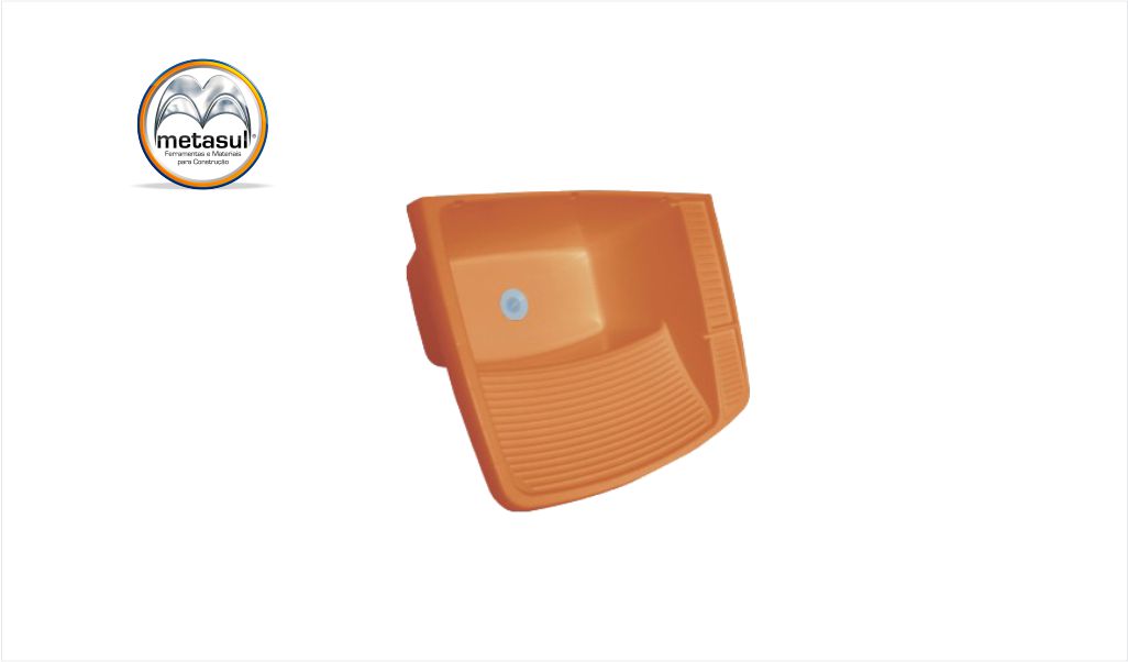 TANQUE METASUL PLAST PEQUENO 15L CARAMELO