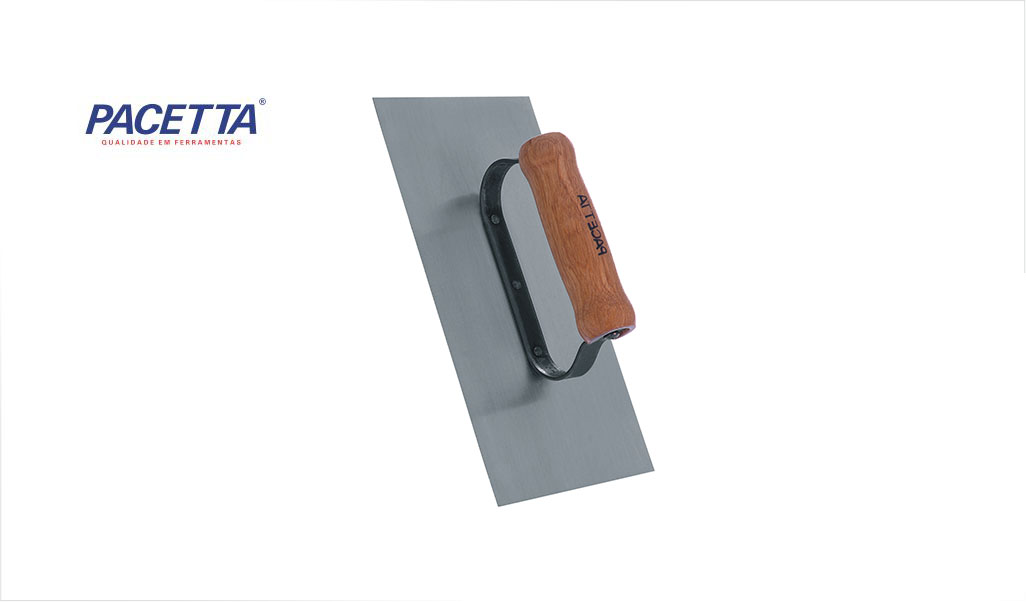DESEMPENADEIRA PACETTA ACO LISA 25,5X12CM