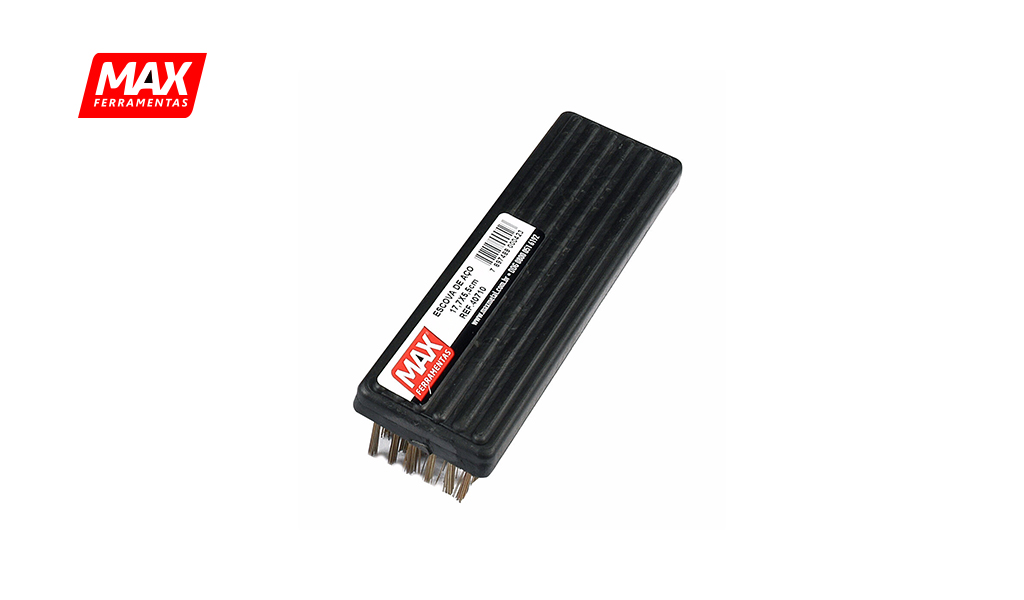 ESCOVA MAX ACO PLAST S/CABO FIO 27MM