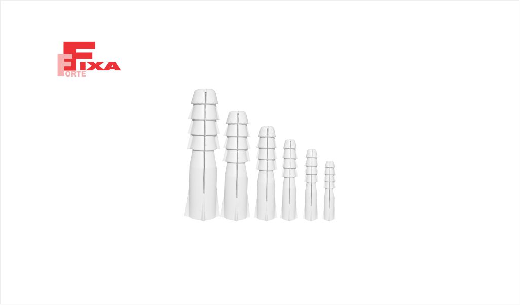 BUCHA FIXAFORTE P/FIXAR N° 8 C/1000
