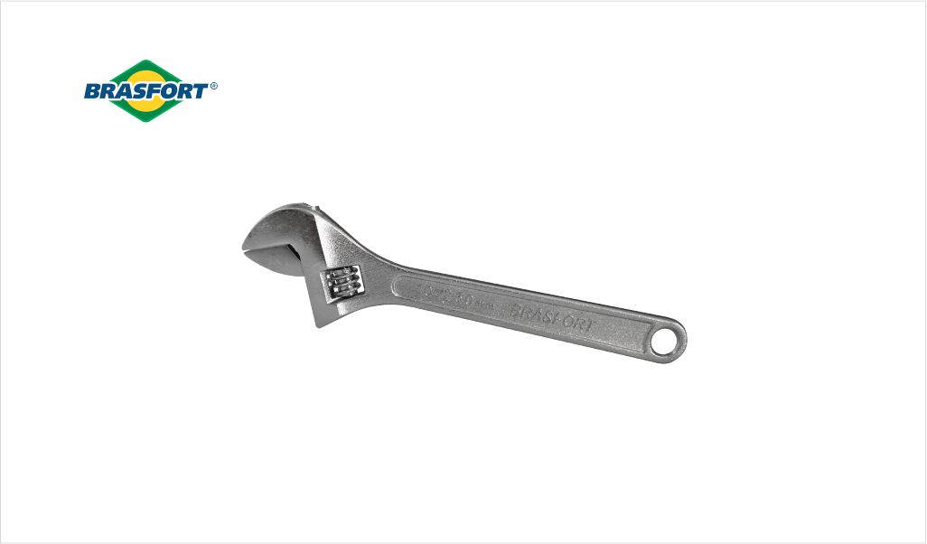 CHAVE INGLESA BRASFORT  8” 200MM CR