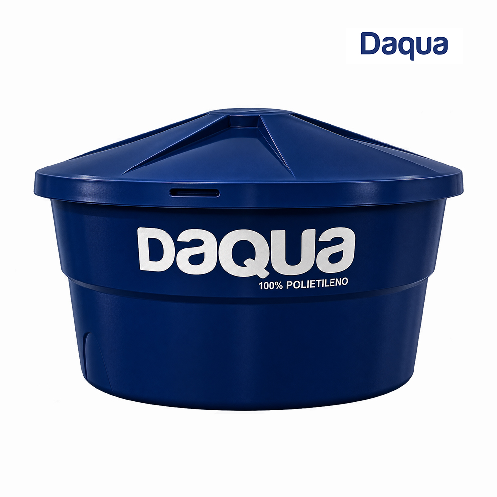 CAIXA DAGUA DAQUA C/TAMPA  310L AZUL