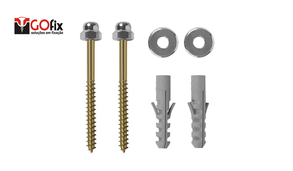 PARAFUSO GOFIX P/BACIA SANIT LATAO LX B-08 C/50