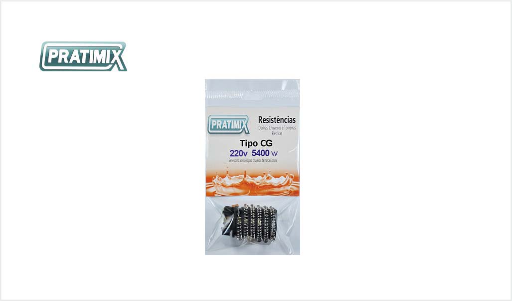 RESIST PRATIMIX CORONA GORD 3T 5400W 220V