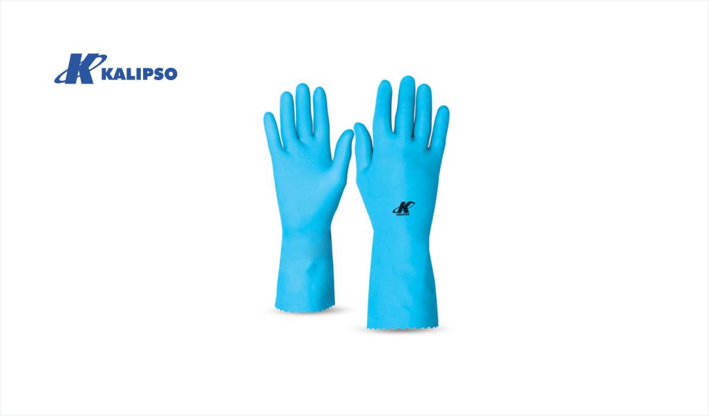 LUVA KALIPSO LATEX SUP SILVER TAM/09-G AZ