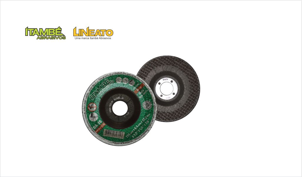 DISCO ITAMBE DESBASTE ACO 6,4X22MM 7”