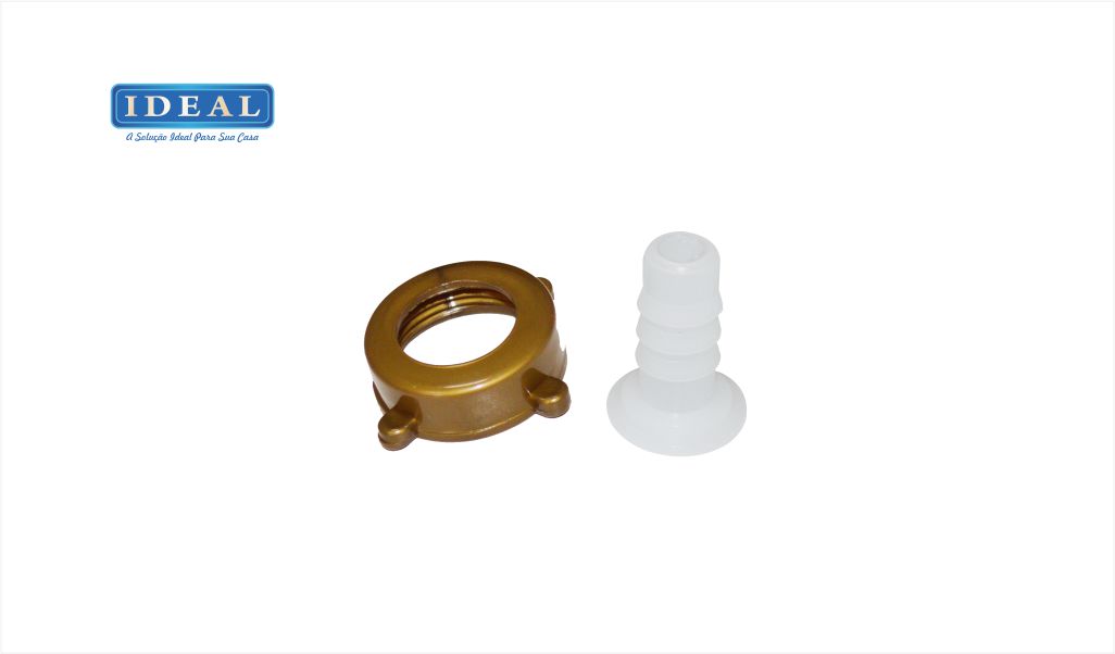 BICO IDEAL MANG PLAST 3/4”X1/2” BRONZE