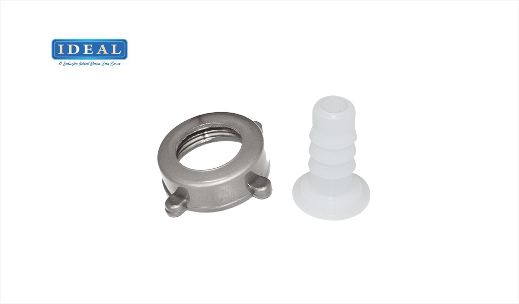 BICO IDEAL MANG PLAST 3/4”X1/2” CROMADO