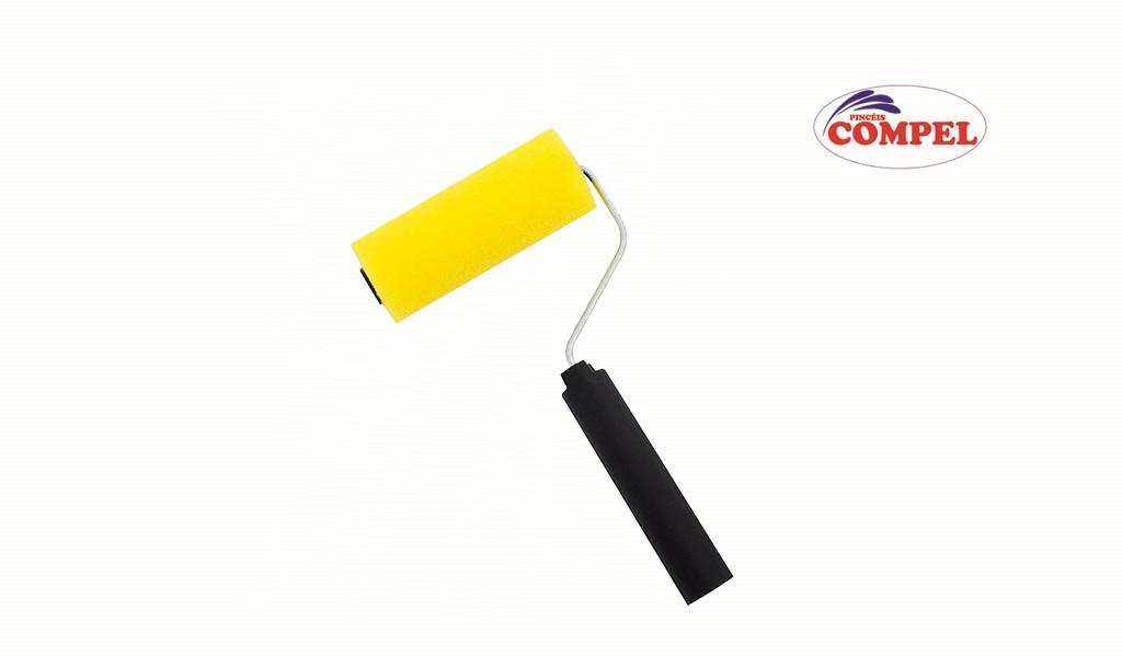 ROLO COMPEL ESPUMA POP  9CM C/CB