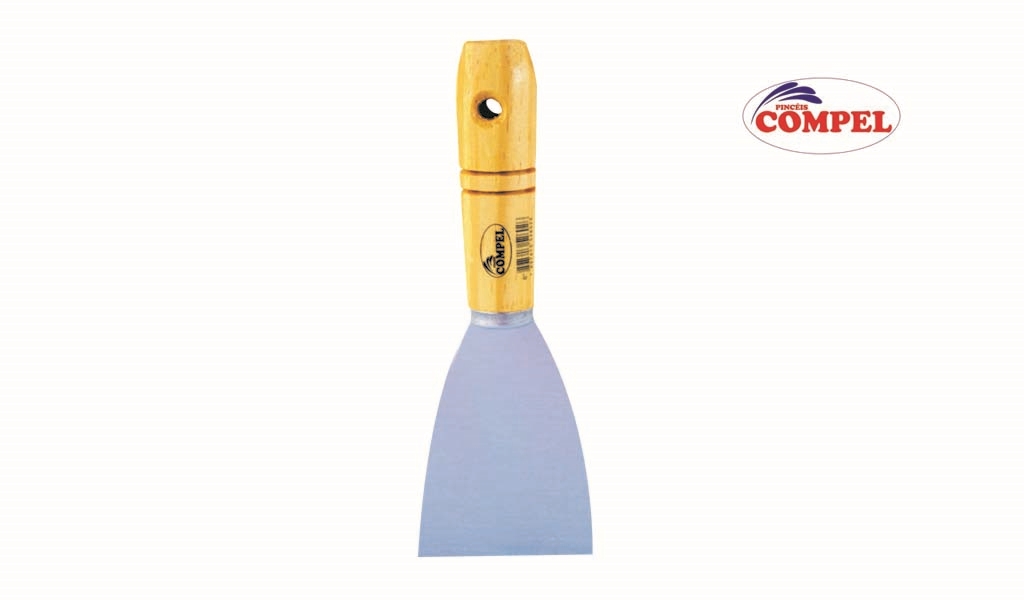 ESPATULA COMPEL ACO TEMP  4CM CB MADEIRA