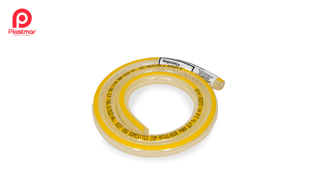 MANGUEIRA PLASTMAR P/GAS 1,20M