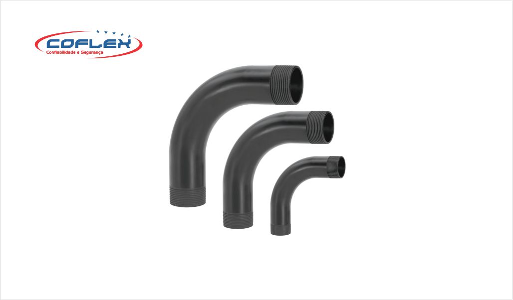 CURVA ELETROD COFLEX LONG 90° ROSC 1.1/4”