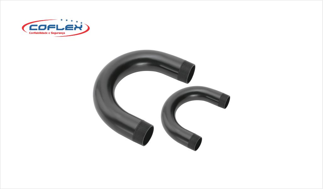 CURVA ELETRODUT COFLEX 180° ROSC 1.1/4”