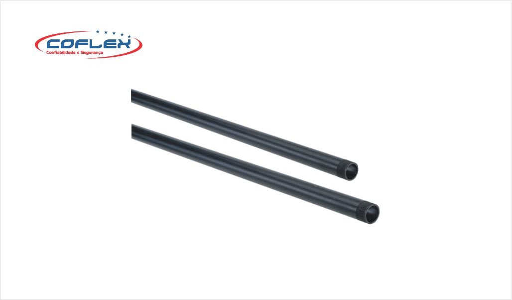 TUBO ELETRODUTO COFLEX PVC ROSC 1.1/2” 3M