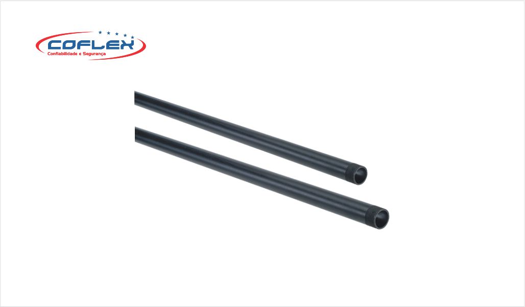 TUBO ELETRODUTO COFLEX PVC ROSC 4” 3M