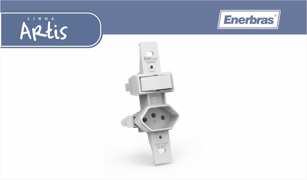 ENERBRAS ARTIS INT PAR+TOM 20A BR S/PL