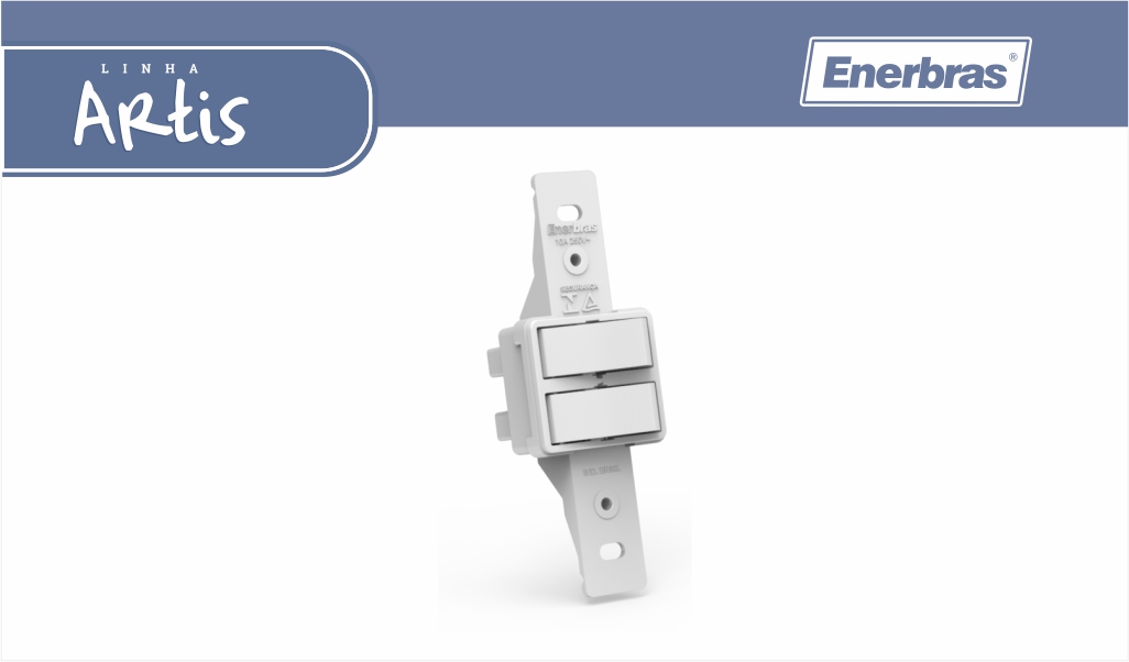 ENERBRAS ARTIS 2 INT PARAL 10A BR S/PL