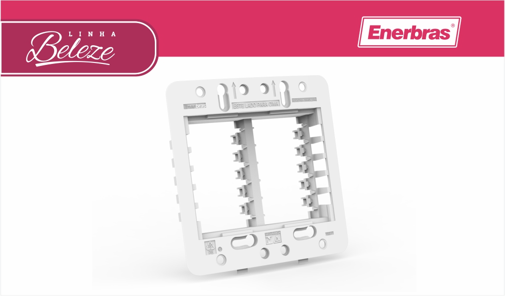 ENERBRAS BELEZE SUPORTE P/PLACA 4X4 BR