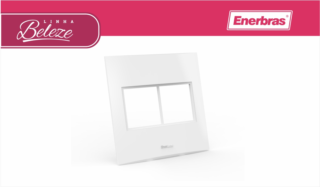 ENERBRAS BELEZE PLACA ESP P/2 MOD 4X4 BR