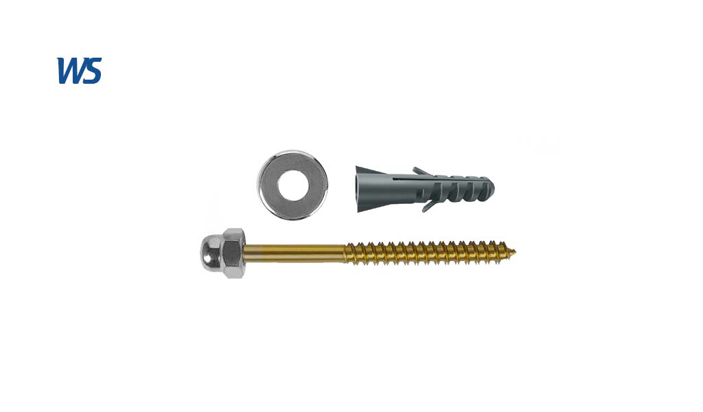 PARAFUSO WS P/BACIA SANIT LATAO B- 8 C/100
