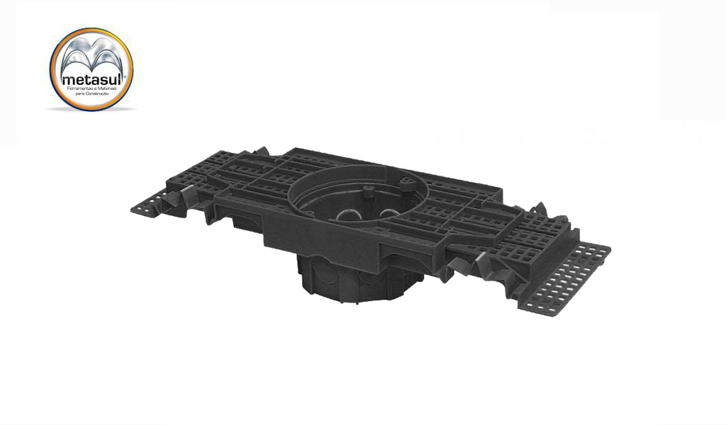 CAIXA METASUL DE LUZ OCT C/SUP P/LAJE FMS PR