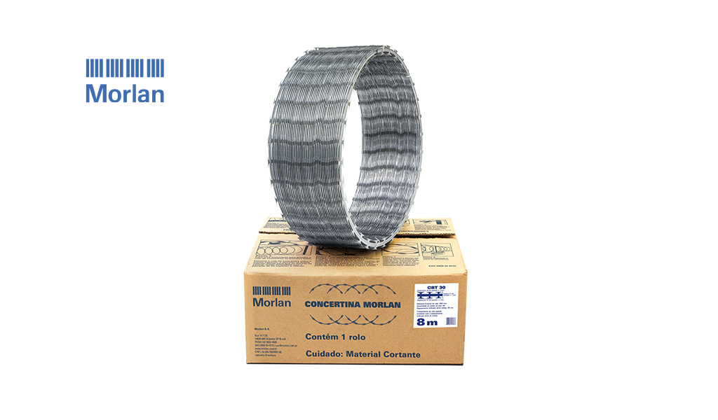 CONCERTINA MORLAN 300MM BTO 22  8M - NAO CLIPADA -