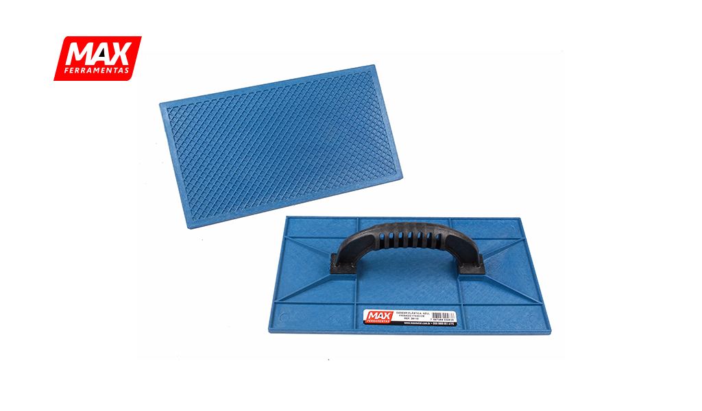 DESEMPENADEIRA MAX PLAST 15X26CM AZ