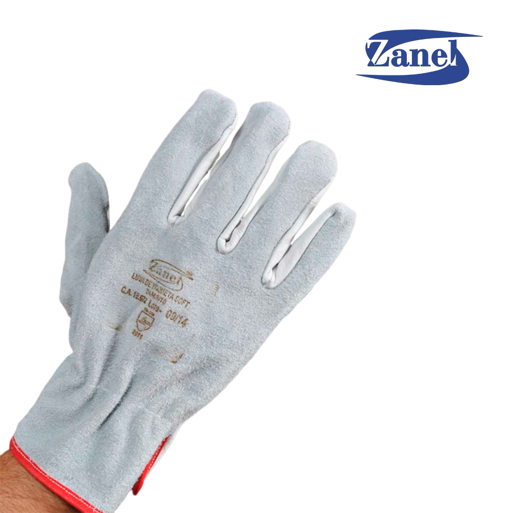 LUVA ZANEL VAQUETA PETROLEIRA REFORCADA NA PALMA