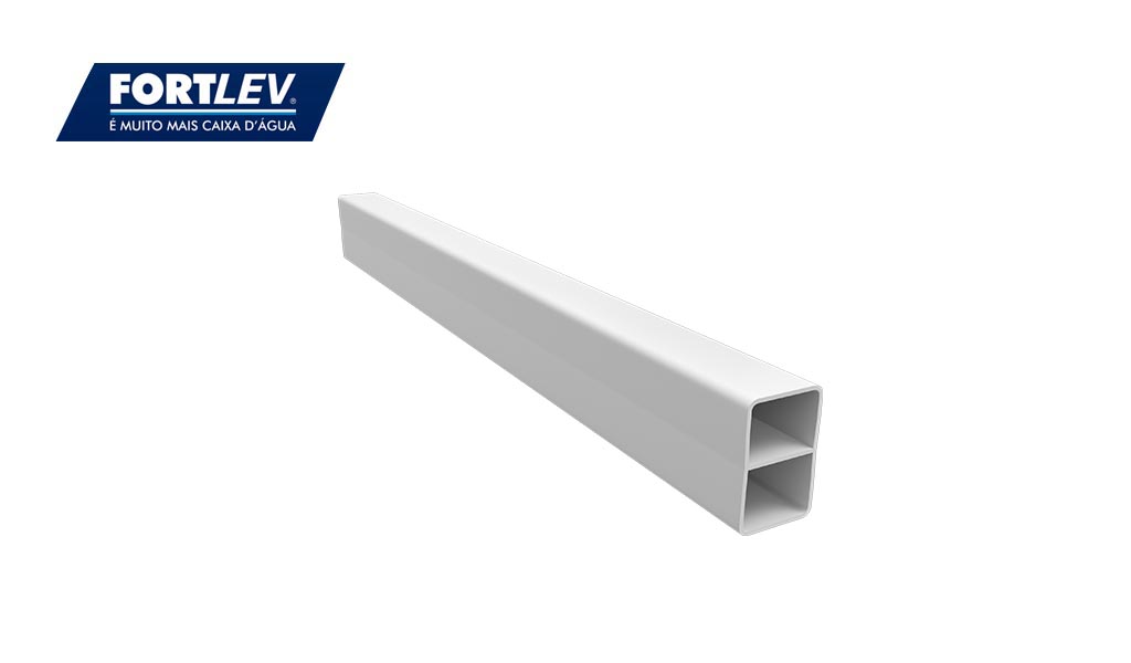 BARRA FORTLEV PLASTYLON PVC 20X30MM 6M