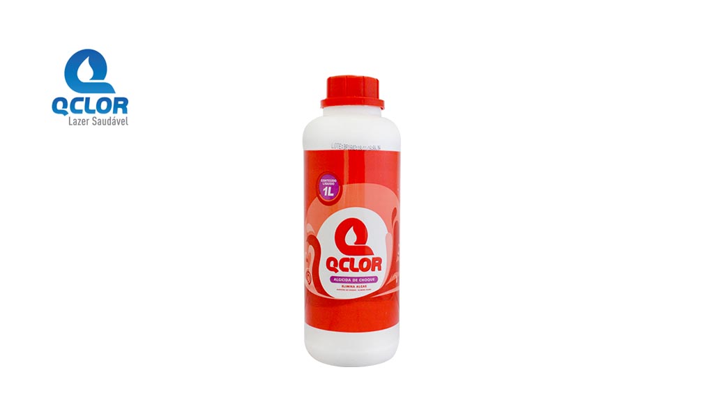 ALGICIDA QCLOR P/PISCINA CHOQUE 1L