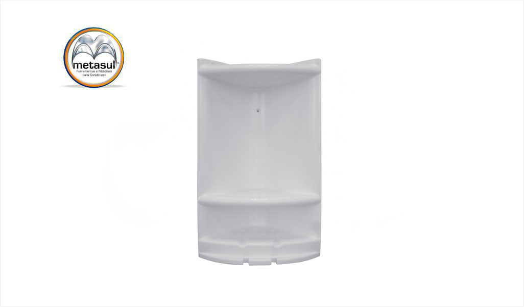 CANTONEIRA METASUL P/WC GRANDE CZ CLARO