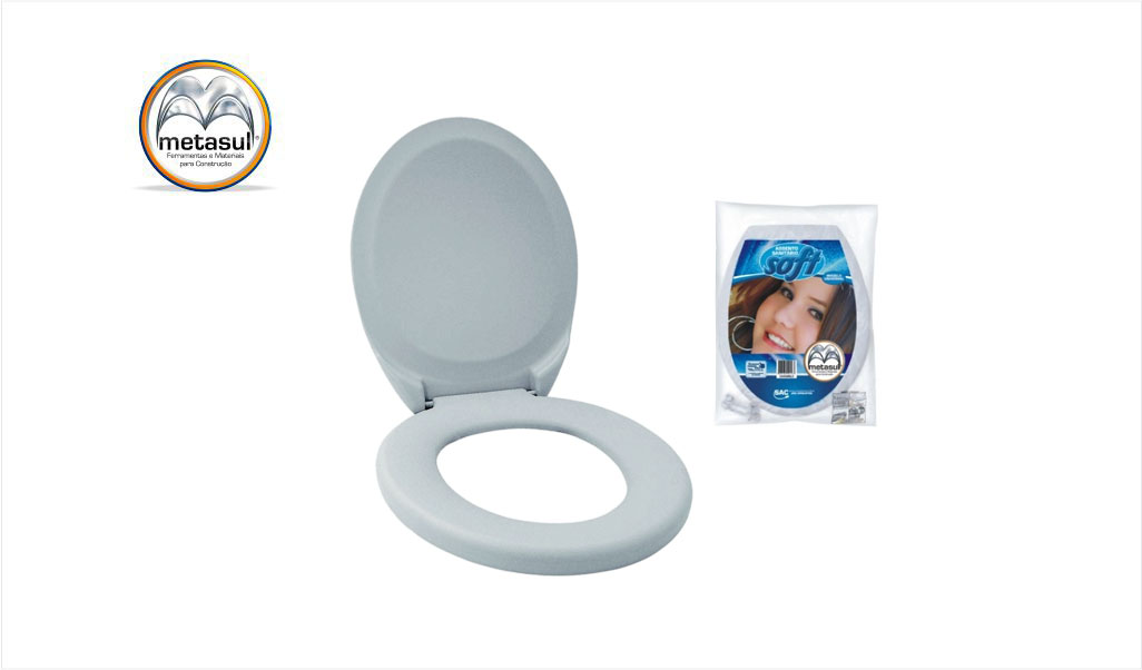 ASSENTO METASUL SOFT SIMPLES BRANCO