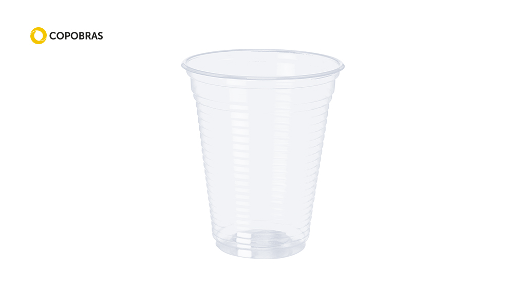 COPO COPOBRAS TRANSPARENTE PLASTICO PP 250ML C/2000 UNIDADES