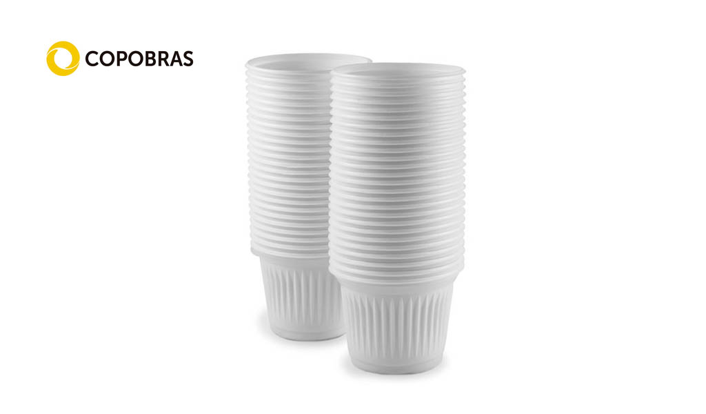 COPO COPOBRAS PLAST BRANCO 50ML C/5000