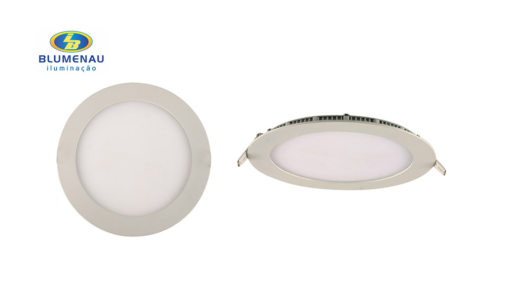 LUMINARIA BLUMENAU LED 24W EMB RED 6500K BR
