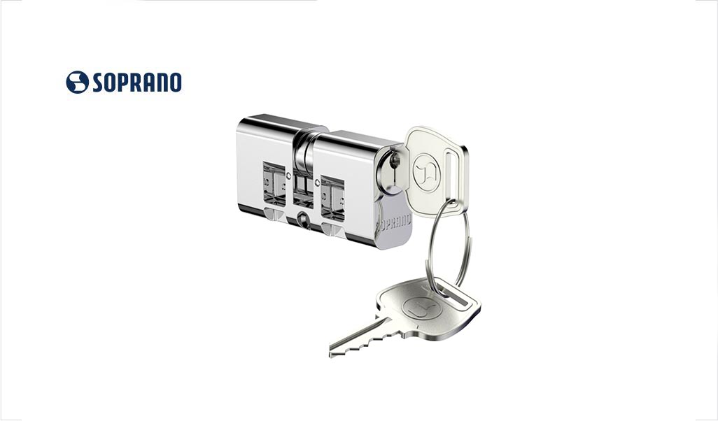 CILINDRO SOPRANO 2 CHAVES C/PARAF 53MM CR
