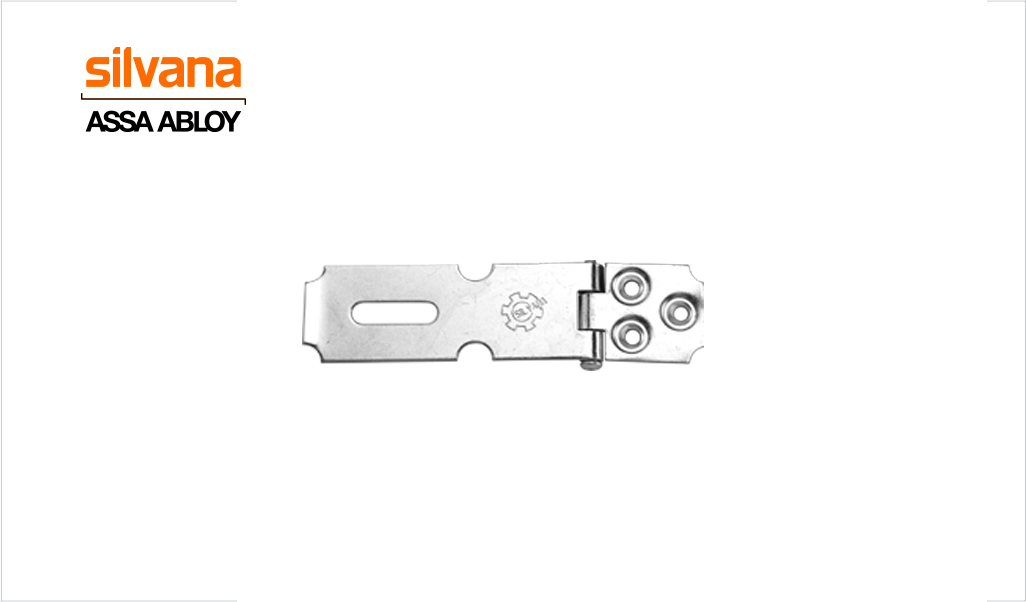 PORTA CADEADO SILVANA 300X2.1/2'' ZINC ENC/02