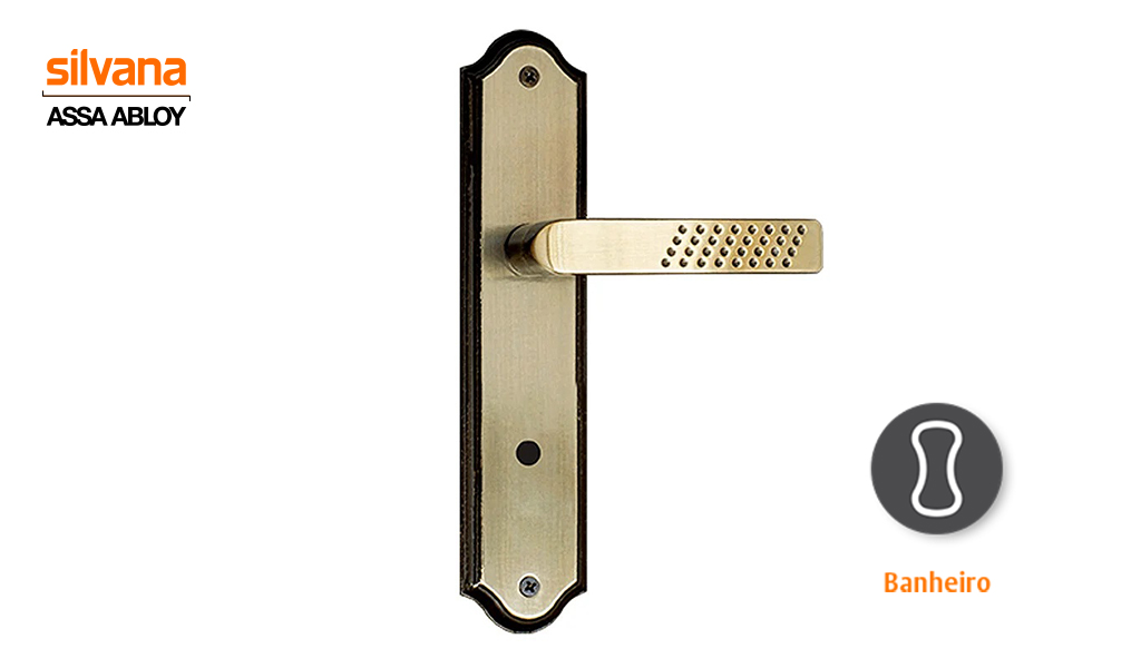 FECHADURA SILVANA ITALY 1100 BANHEIRO CLASS PRE OXID