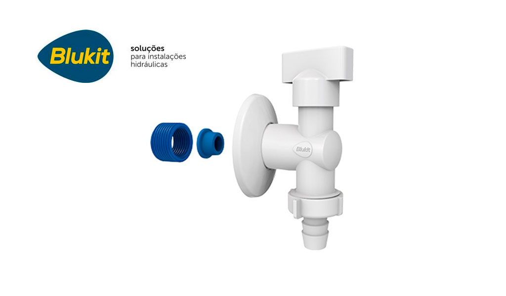 TORNEIRA BLUKIT P/MAQ LAVAR ABS 1/2” BR