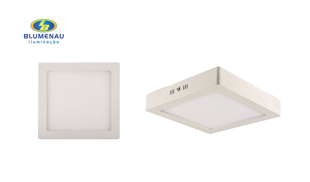 LUMINARIA BLUMENAU LED 12W SOB QUAD 6500K BR