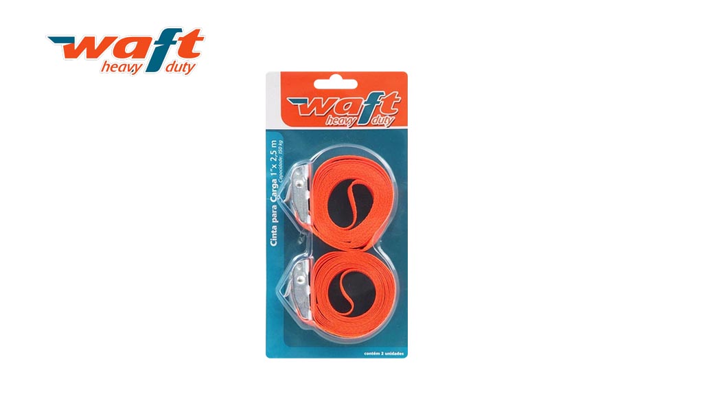 CINTA WAFT P/CARGA 1” 2,5M S/CATRACA C/02