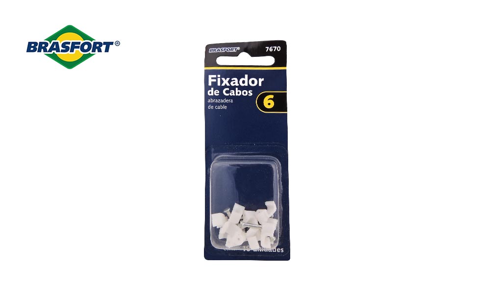ISOL BRASFORT FIXA FIO N°10 BR C/10