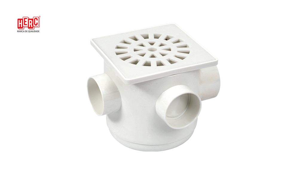 CAIXA HERC SIF QUAD 100X100X40MM BR